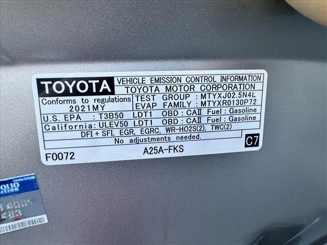 used 2021 Toyota RAV4 car, priced at $24,742