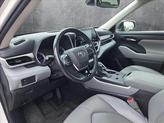 used 2021 Toyota Highlander Hybrid car, priced at $33,992