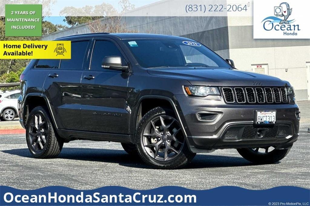 used 2021 Jeep Grand Cherokee car, priced at $28,450