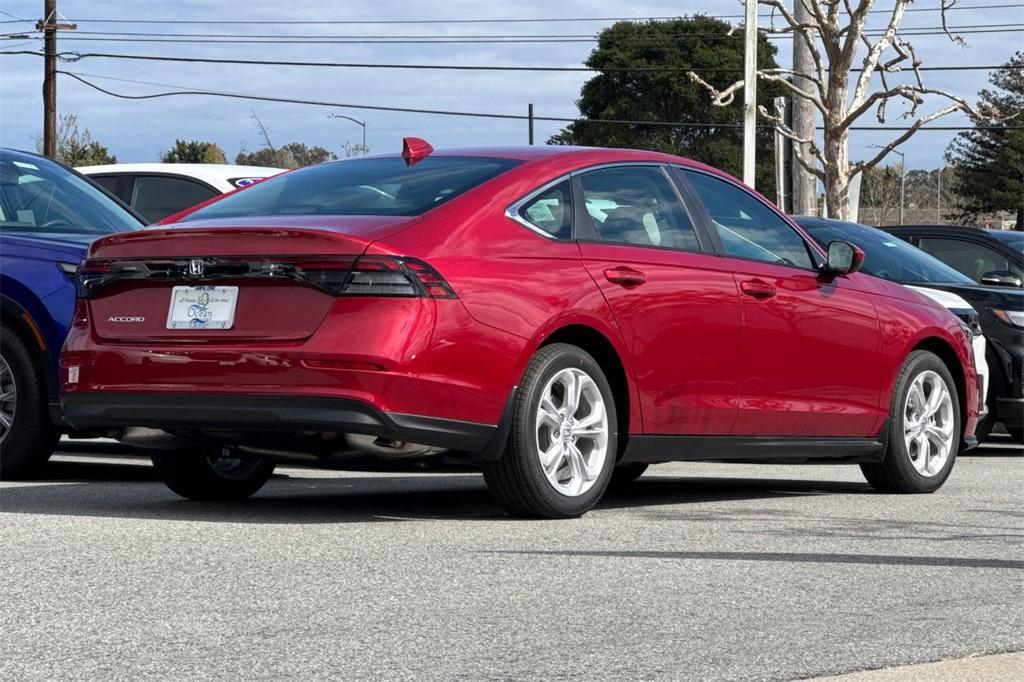 new 2025 Honda Accord car, priced at $28,750