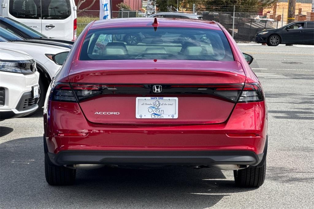 new 2025 Honda Accord car, priced at $28,750