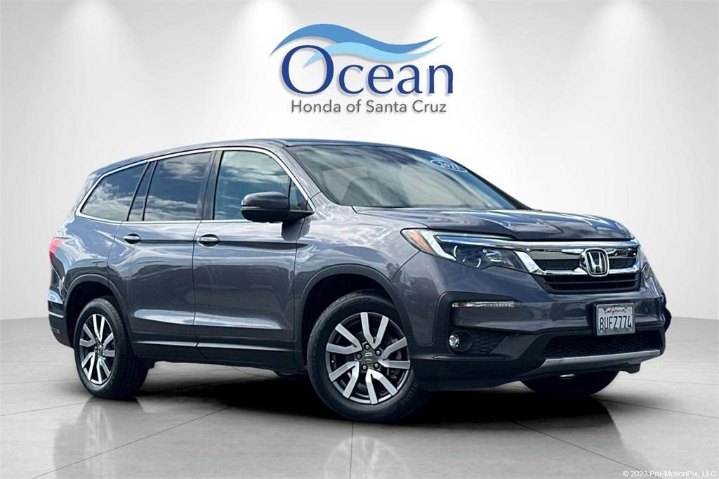 used 2021 Honda Pilot car, priced at $22,845