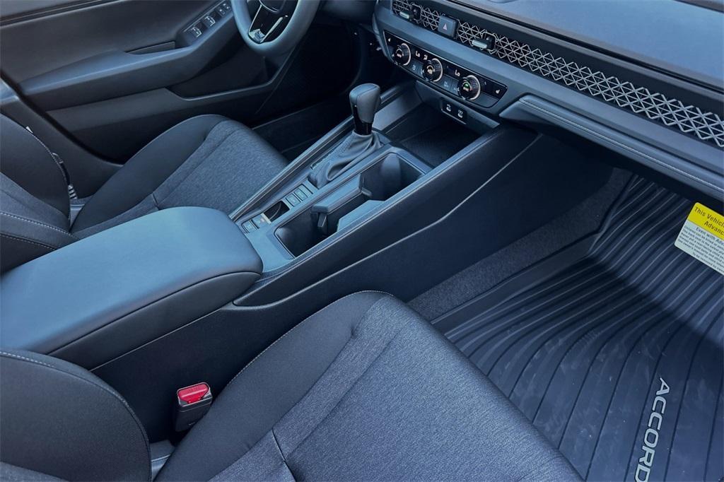 new 2025 Honda Accord car, priced at $31,710