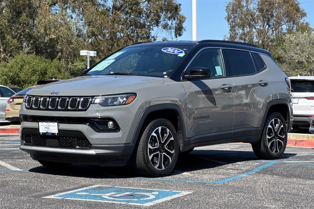 used 2024 Jeep Compass car, priced at $26,999