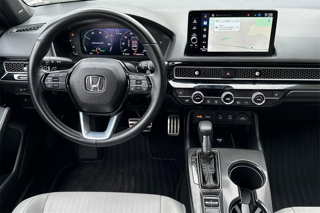 used 2025 Honda Civic Hybrid car, priced at $28,599