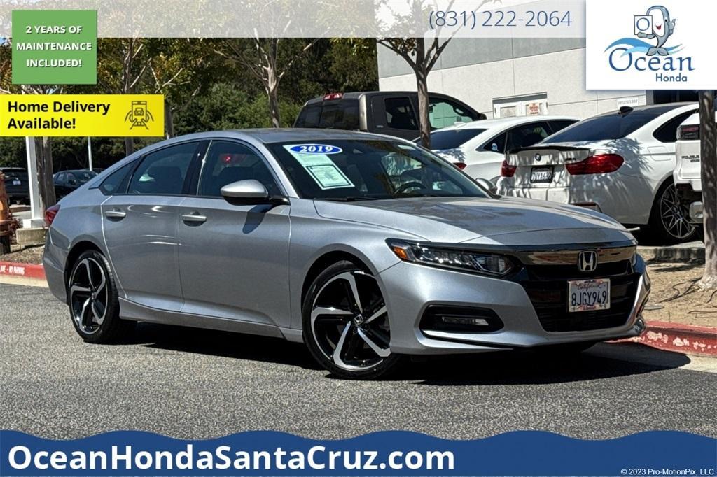 used 2019 Honda Accord car, priced at $23,787