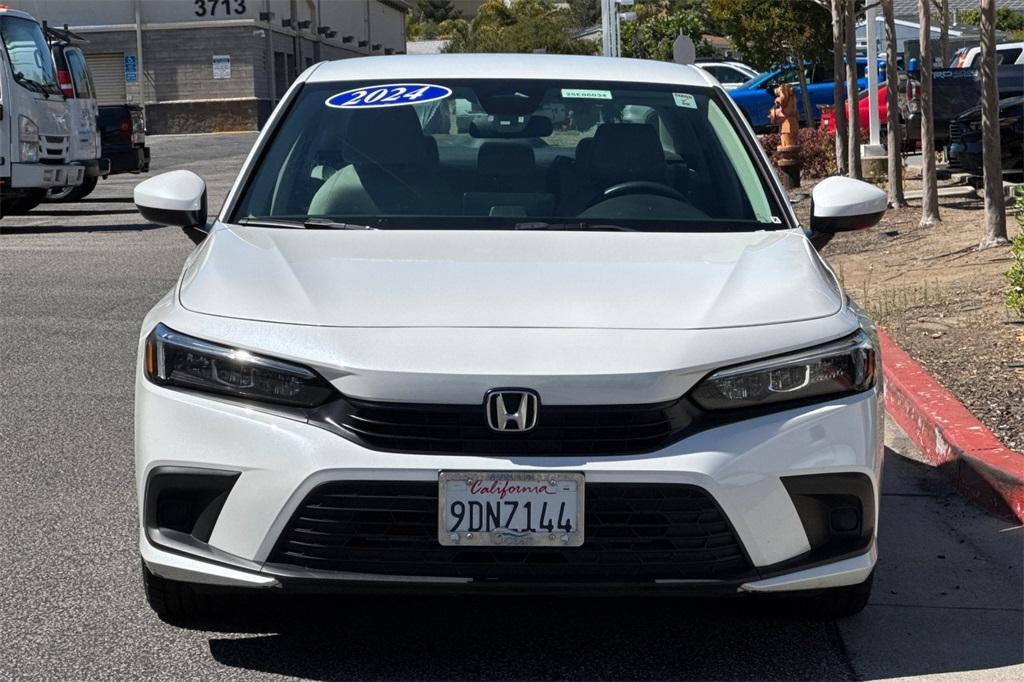 used 2024 Honda Civic car, priced at $22,021