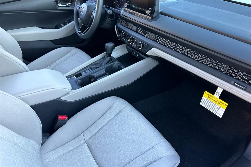 new 2025 Honda Accord car, priced at $29,445