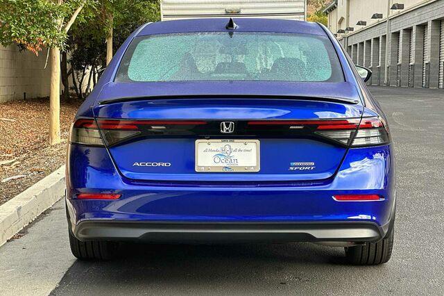 new 2024 Honda Accord Hybrid car, priced at $34,445