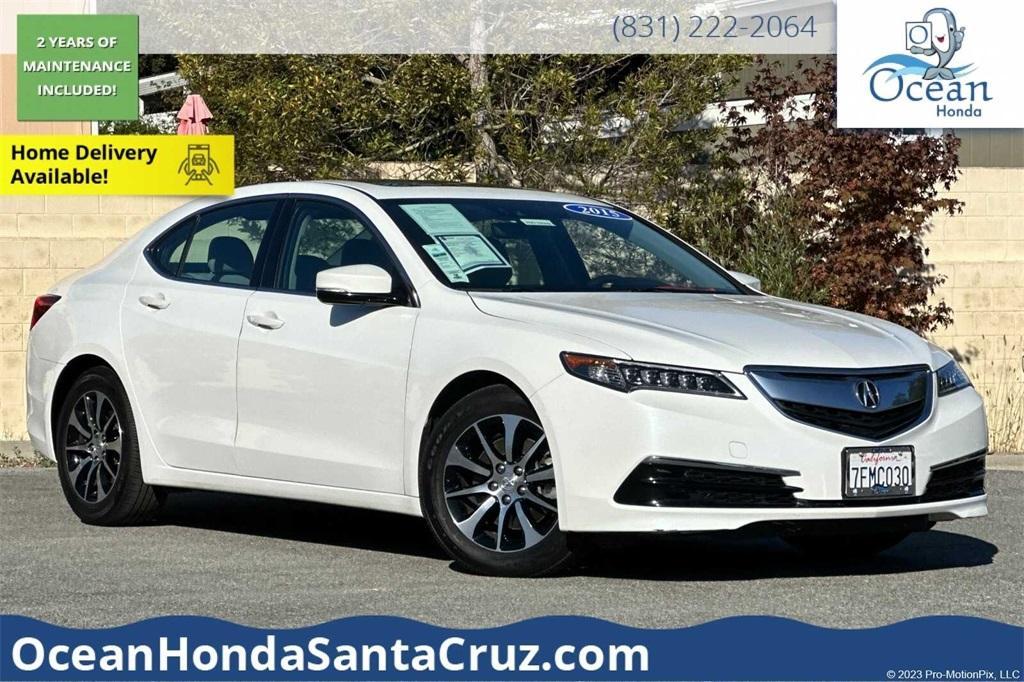 used 2015 Acura TLX car, priced at $16,498