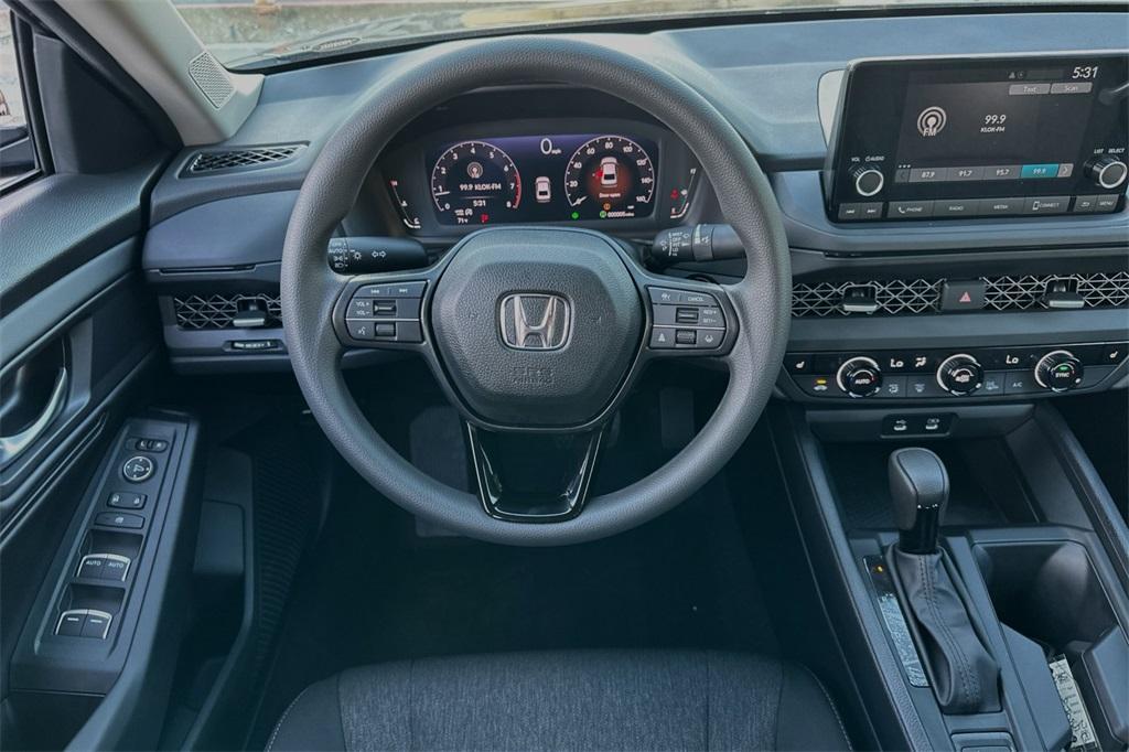 new 2025 Honda Accord car, priced at $31,655