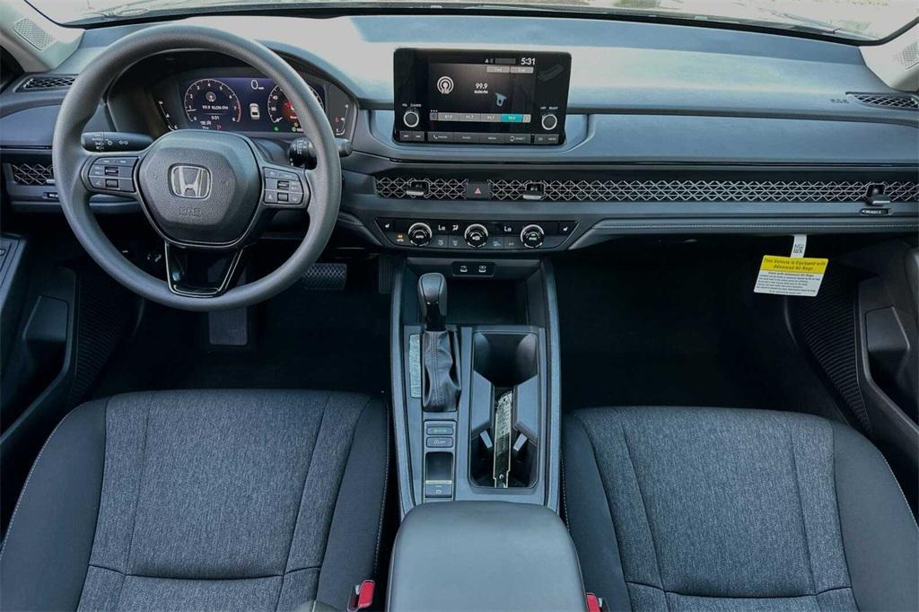 new 2025 Honda Accord car, priced at $31,655