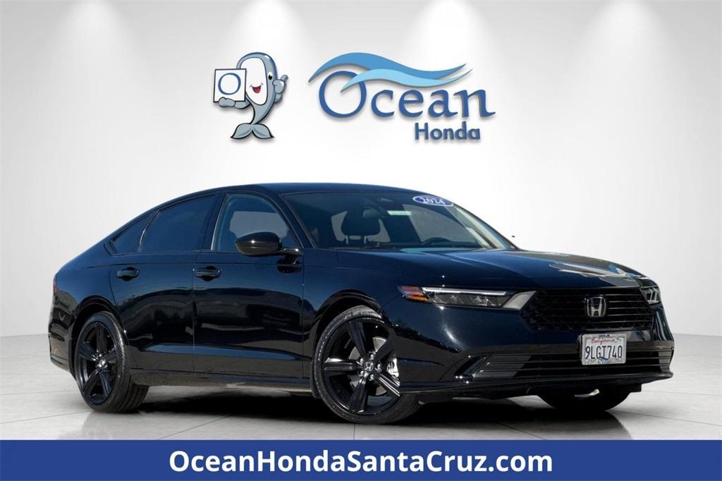 used 2024 Honda Accord Hybrid car, priced at $28,997