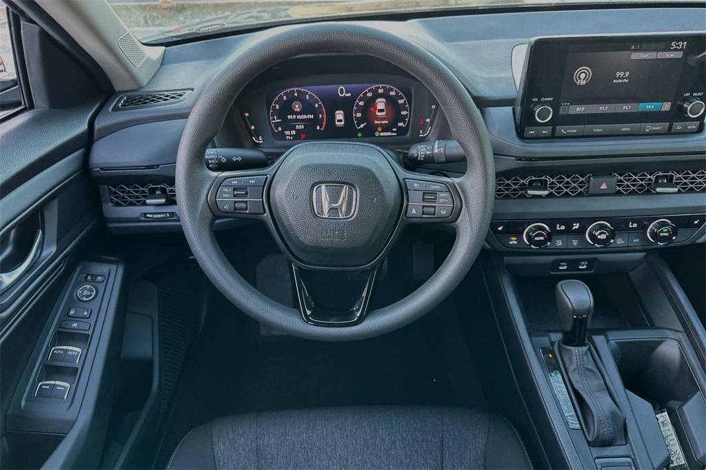 new 2025 Honda Accord car, priced at $31,755