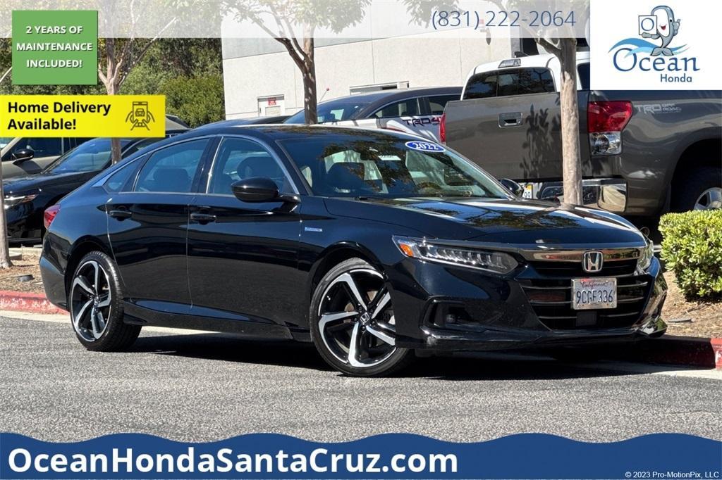 used 2022 Honda Accord Hybrid car, priced at $24,645