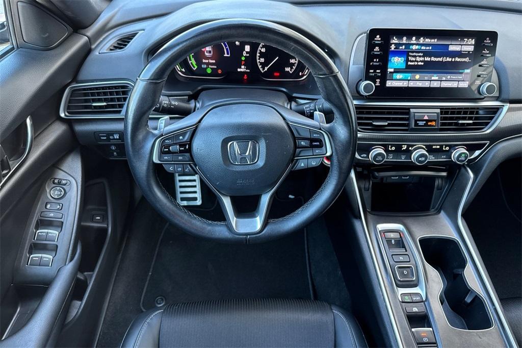 used 2022 Honda Accord Hybrid car, priced at $23,999