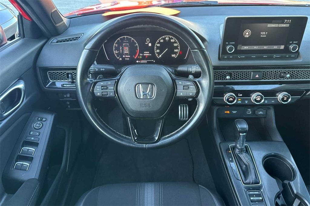 used 2022 Honda Civic car, priced at $23,450