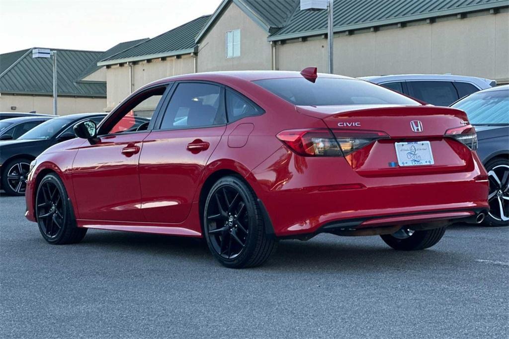 used 2022 Honda Civic car, priced at $23,450