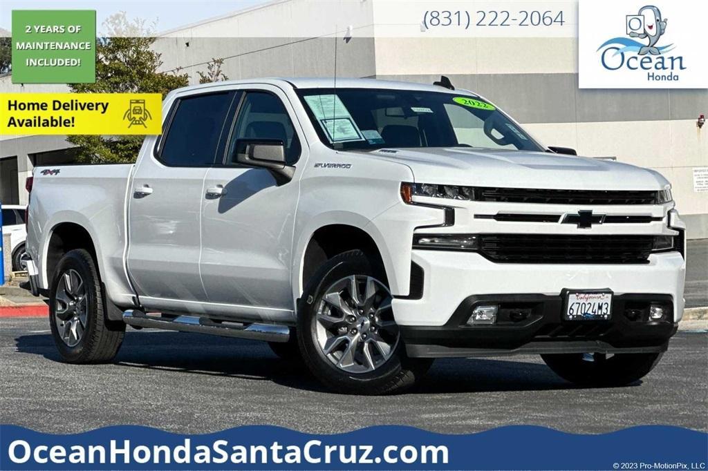 used 2022 Chevrolet Silverado 1500 Limited car, priced at $47,443