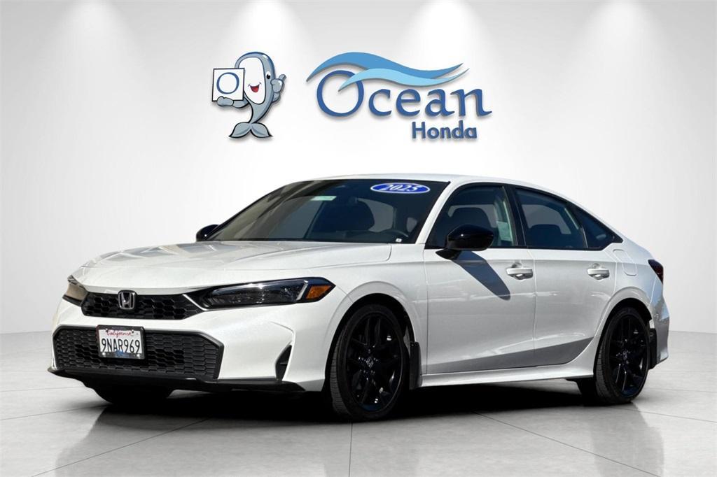 used 2025 Honda Civic car, priced at $25,030