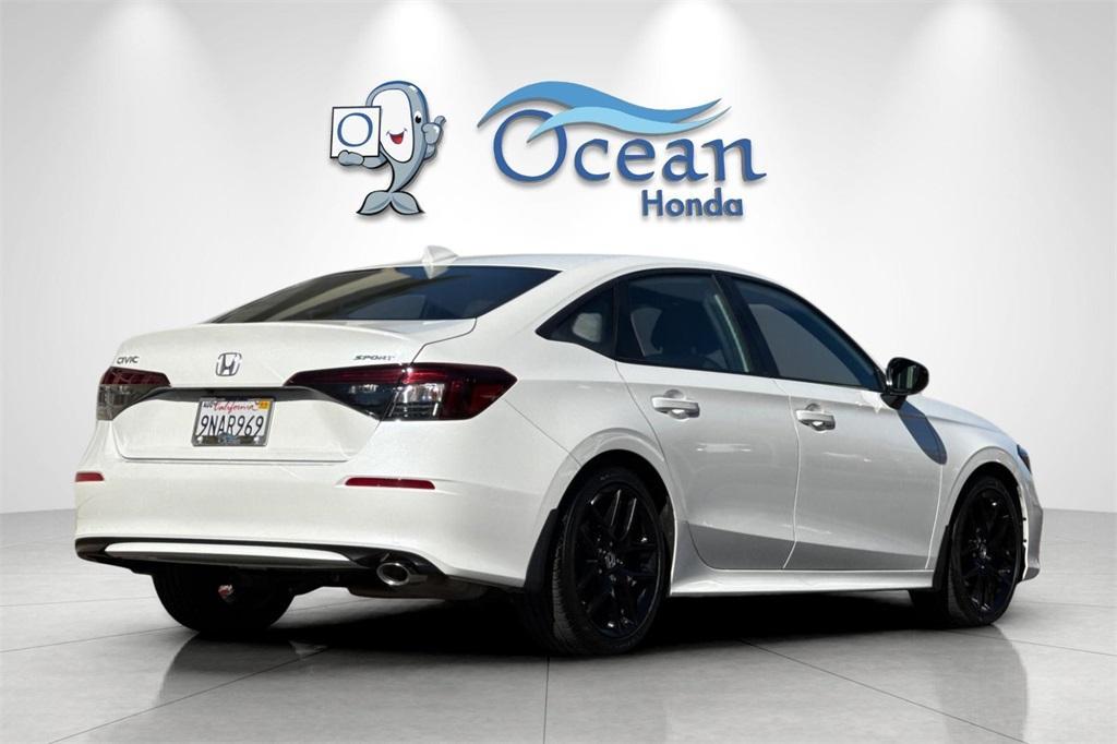 used 2025 Honda Civic car, priced at $25,030