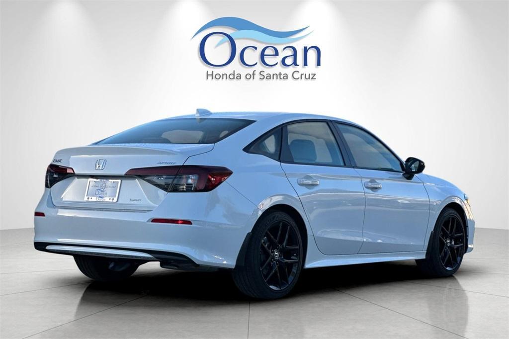 new 2025 Honda Civic Hybrid car, priced at $29,405