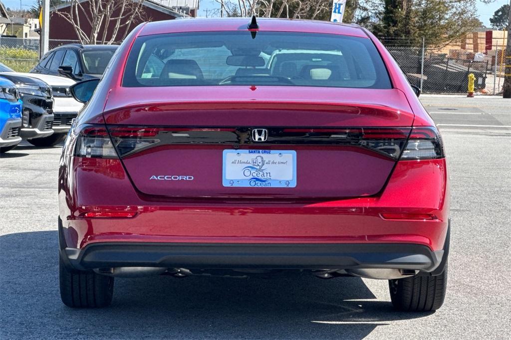 new 2025 Honda Accord car, priced at $32,165