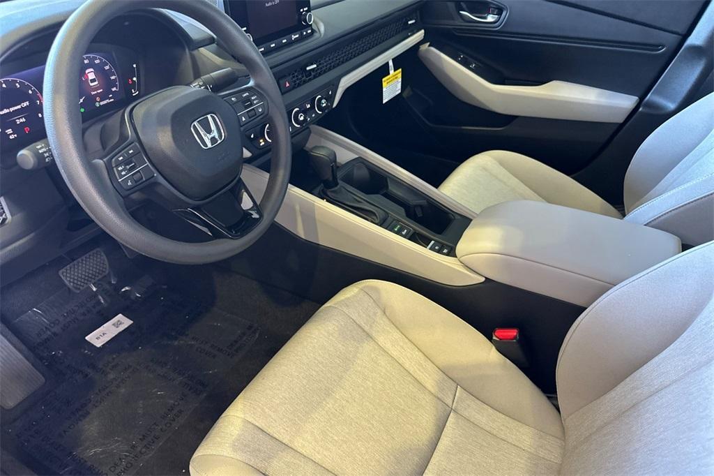 new 2025 Honda Accord car, priced at $32,210