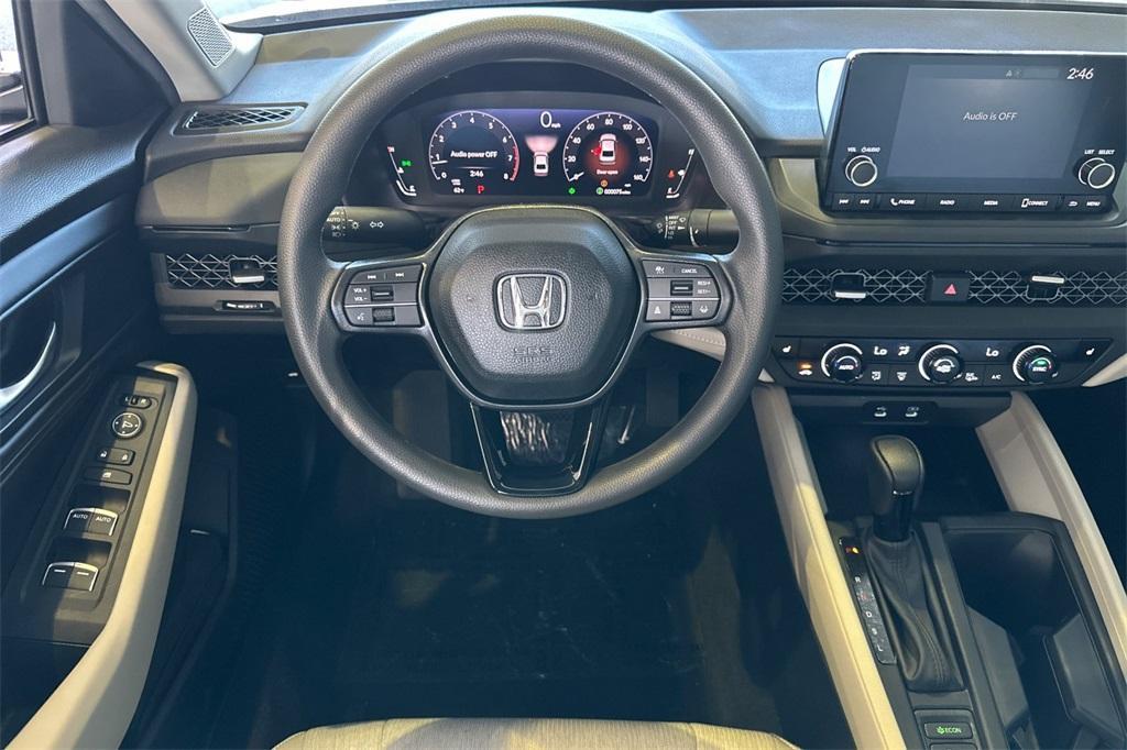 new 2025 Honda Accord car, priced at $32,210