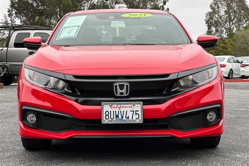 used 2021 Honda Civic car, priced at $21,995