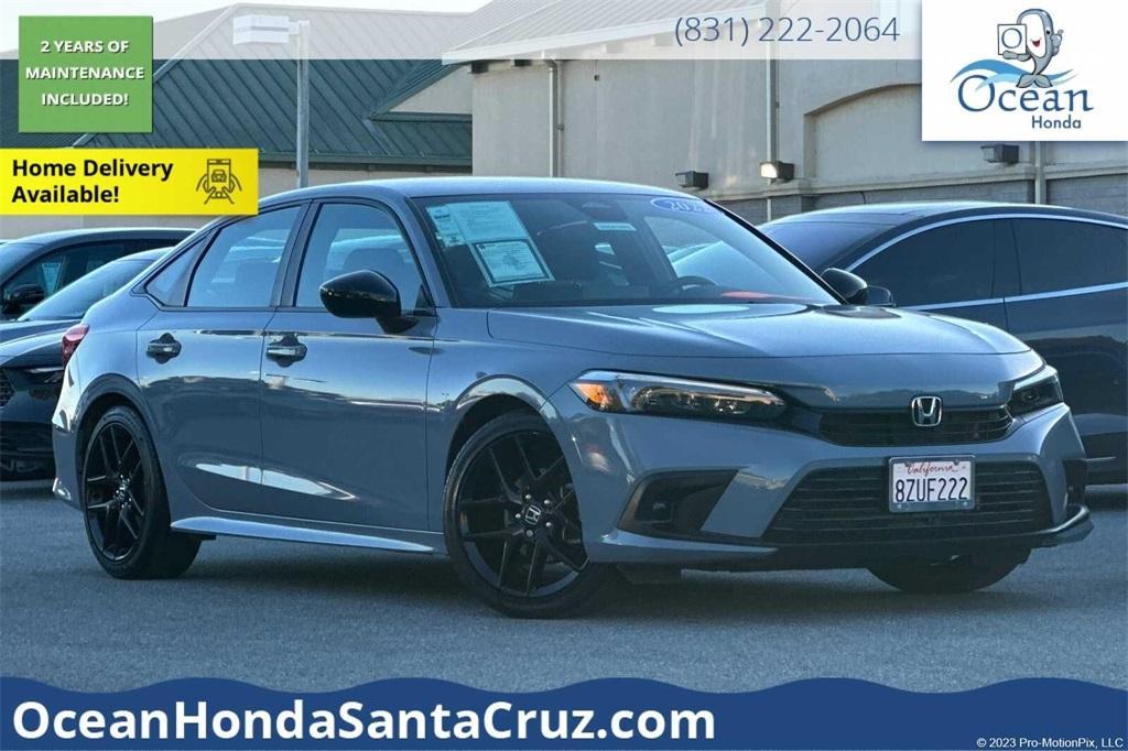 used 2022 Honda Civic car, priced at $23,998