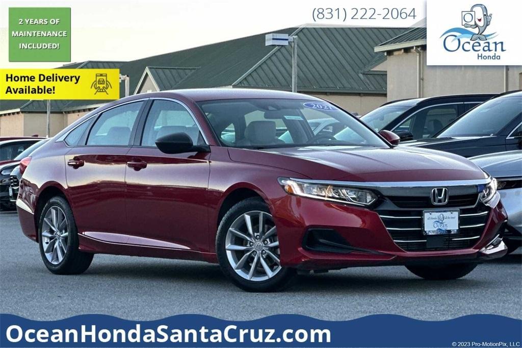 used 2021 Honda Accord car, priced at $19,950