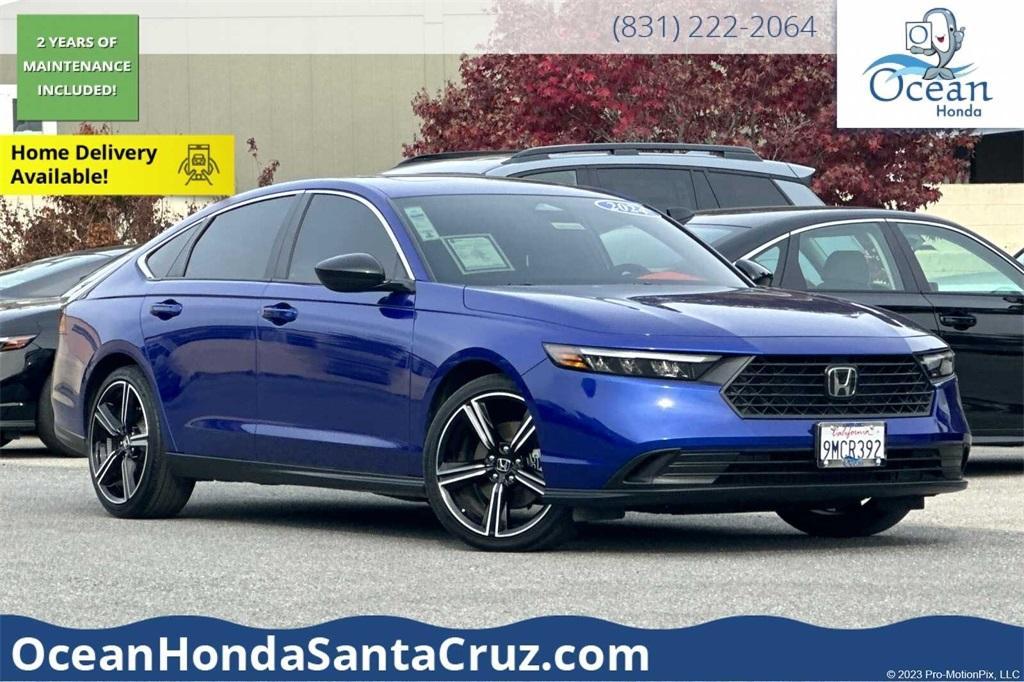 used 2024 Honda Accord Hybrid car, priced at $29,323