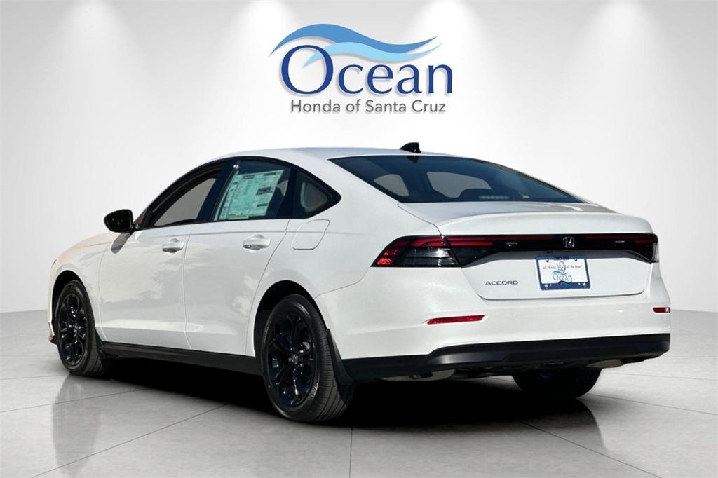 new 2025 Honda Accord car, priced at $32,210