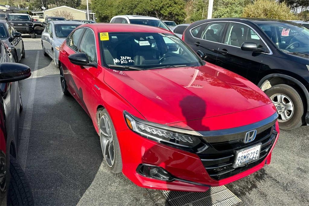 used 2022 Honda Accord Hybrid car, priced at $25,900