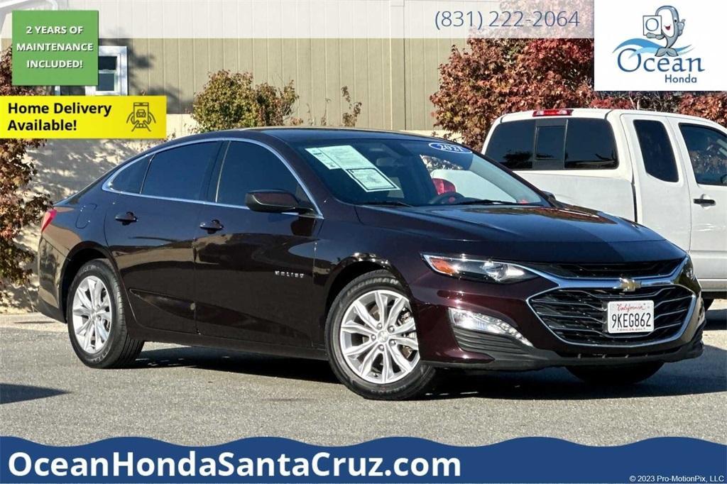 used 2021 Chevrolet Malibu car, priced at $15,800