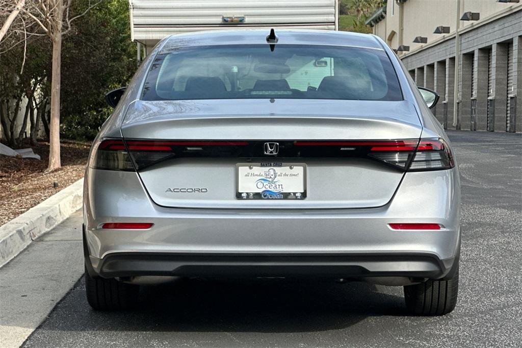 new 2025 Honda Accord car, priced at $31,710