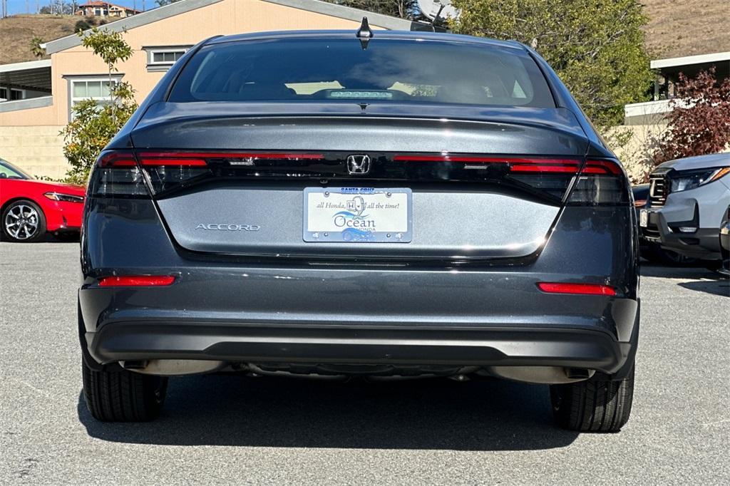 new 2025 Honda Accord car, priced at $29,445