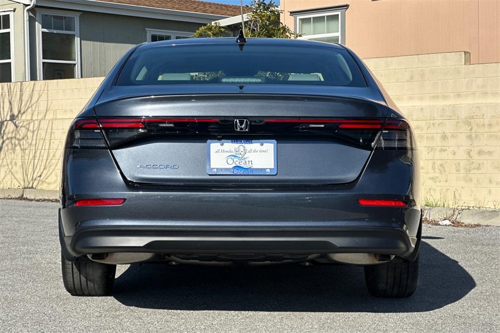 new 2025 Honda Accord car, priced at $31,710