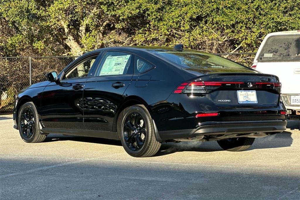 new 2025 Honda Accord car, priced at $31,655