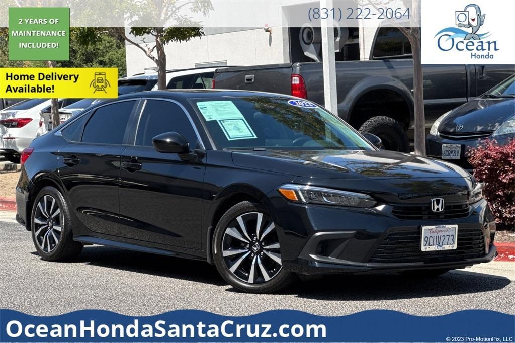 used 2022 Honda Civic car, priced at $24,847