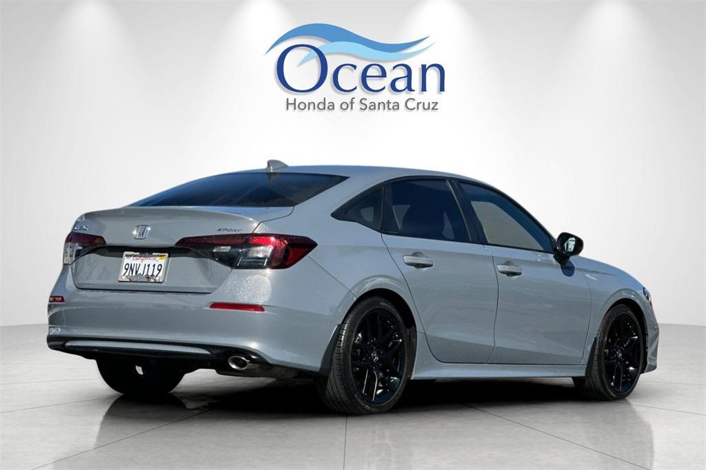 used 2025 Honda Civic car, priced at $24,742