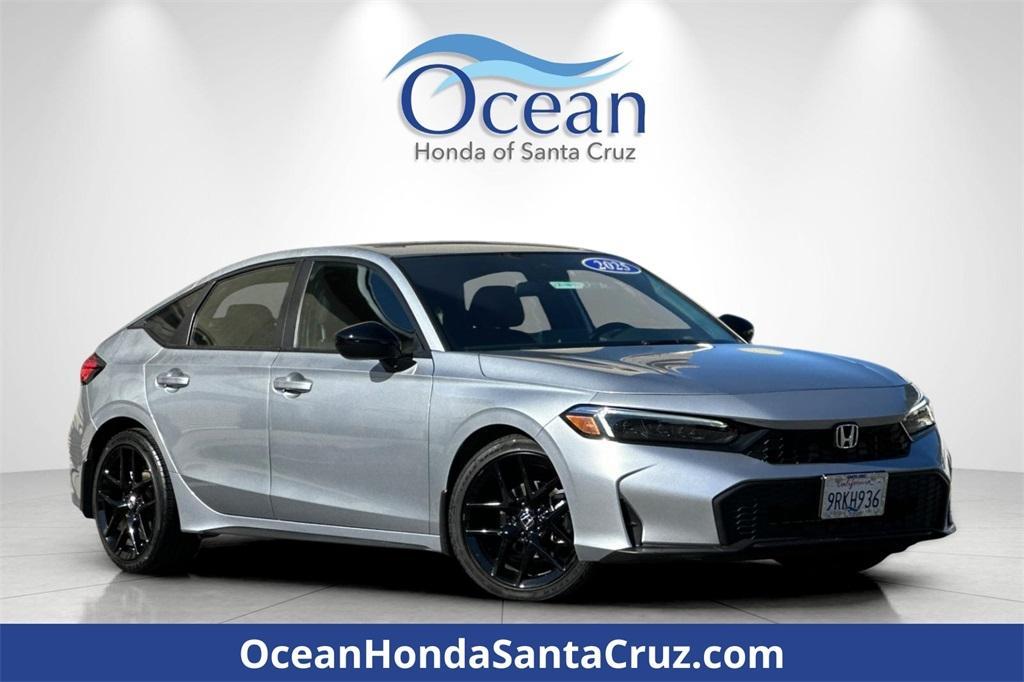 used 2025 Honda Civic car, priced at $24,743