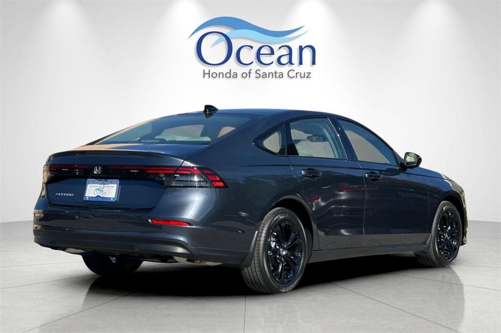 new 2025 Honda Accord car, priced at $31,755