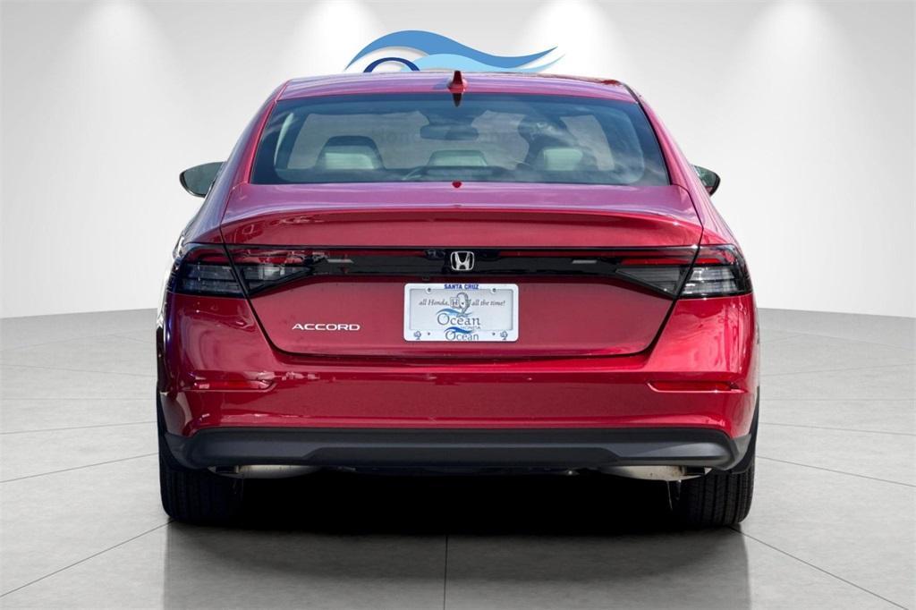 new 2025 Honda Accord car, priced at $29,945