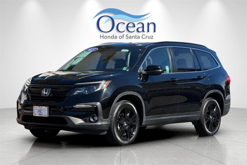 used 2021 Honda Pilot car, priced at $27,589