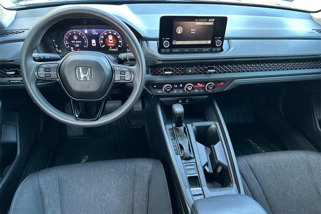 used 2024 Honda Accord car, priced at $27,573