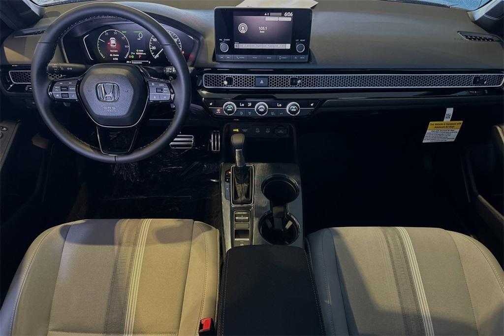 new 2025 Honda Civic Hybrid car, priced at $30,100
