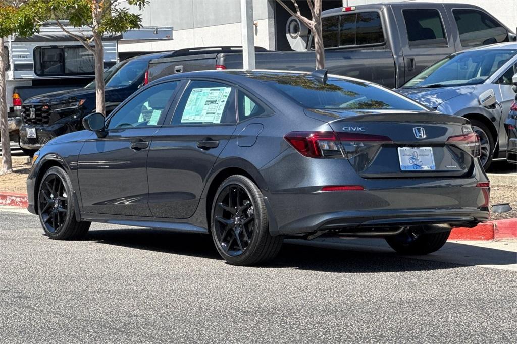 new 2025 Honda Civic Hybrid car, priced at $30,100