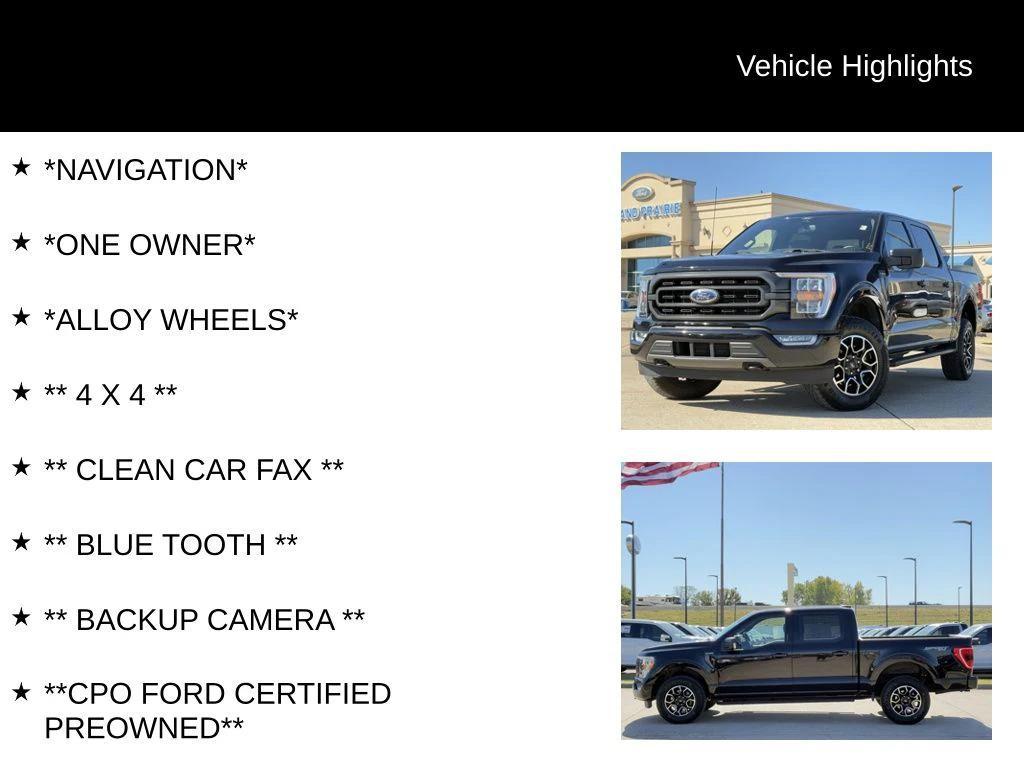 used 2022 Ford F-150 car, priced at $38,134